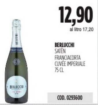 Carico Cash & Carry BERLUCCHI SATEN FRANCIACORTA CUVÉE IMPERIALE 75 CL offerta