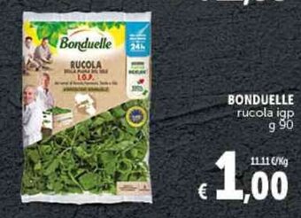 Deco Supermercati BONDUELLE rucola igp g 90 offerta