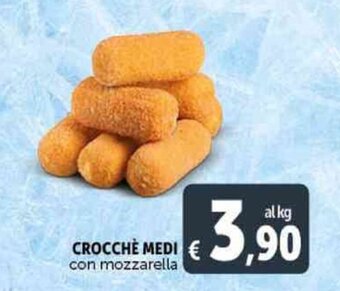 Deco Supermercati CROCCHE MEDI con mozzarella offerta