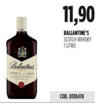 Carico Cash & Carry BALLANTINE'S SCOTCH WHISKY 1 UTRO offerta
