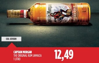 CAPTAIN MORGAN THE ORIGINAL RUM JAMAICA 1 LITRO