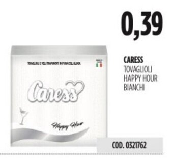Carico Cash & Carry CARESS TOVAGLIOLI HAPPY HOUR BIANCHI offerta