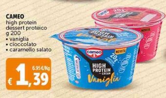 Deco Supermercati CAMEO high protein dessert proteico g 200 offerta