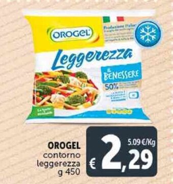 Deco Supermercati OROGEL contorno leggerezza g 450 offerta