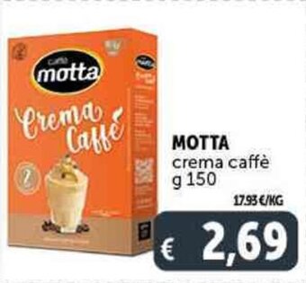 Deco Supermercati MOTTA crema caffè g 150 offerta