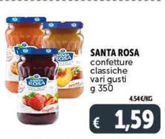 Deco Supermercati SANTA ROSA confetture classiche vari gusti g 350 offerta