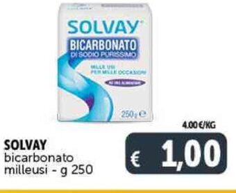 Deco Supermercati SOLVAY bicarbonato milleusi - g 250 offerta