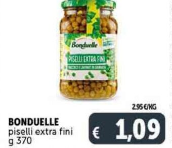 Deco Supermercati BONDUELLE piselli extra fini g 370 offerta