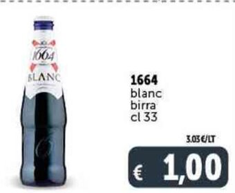 Deco Supermercati 1664 BLANC birra cl 33 offerta