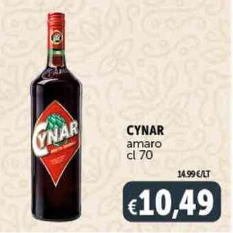 Deco Supermercati CYNAR amaro cl 70 offerta