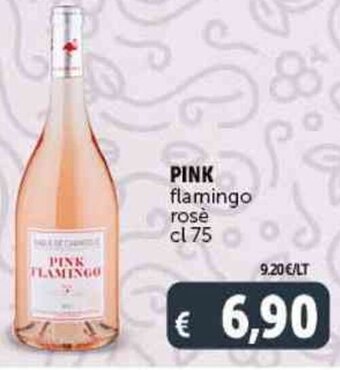 Deco Supermercati PINK flamingo rosè cl 75 offerta