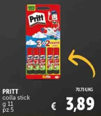 Deco Supermercati PRITT colla stick pz 5 offerta