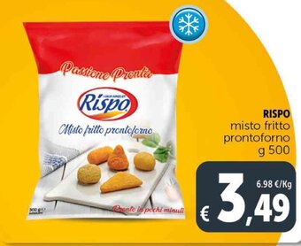 Deco Supermercati RISPO misto fritto prontoforno g 500 offerta