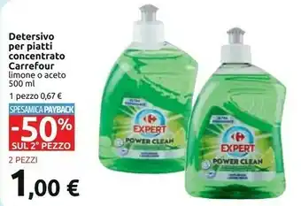 Carrefour Carrefour Detersivo Per Piatti Concentrato offerta