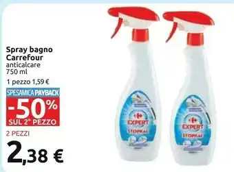 Carrefour Carrefour Spray Bagno offerta