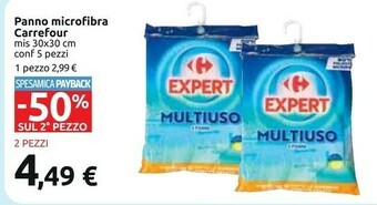 Carrefour Carrefour Panno Microfibra offerta