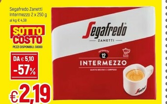 Segafredo Zanetti - Intermezzo 500 G(ml)