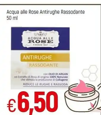 Famila Acqua Alle Rose Antirughe Rassodante 50 Ml offerta