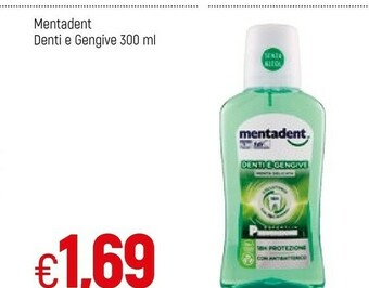 Famila Mentadent Denti E Gengive 300 Ml offerta