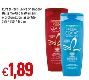 Famila L'Oreal Shampoo offerta