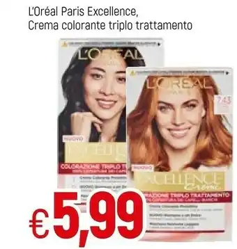 Famila L'Oreal L'oréal Paris Excellence, Crema Colorante Triplo Trattamento offerta