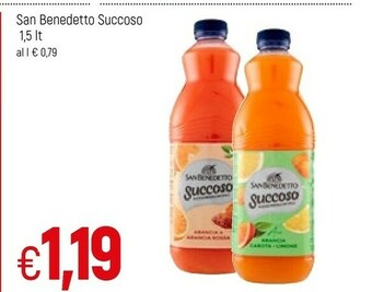 Famila San Benedetto Succoso Gusto Frutti Rossi offerta