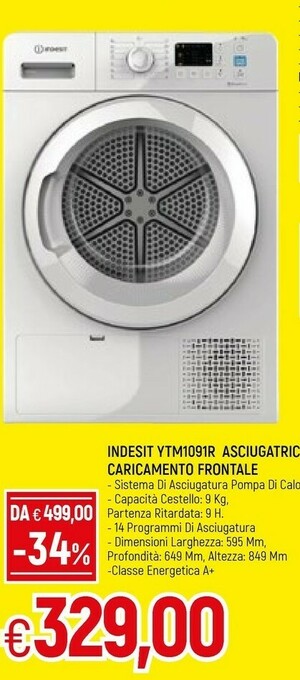Indesit Asciugatrice