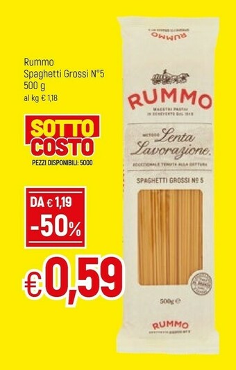 Famila Rummo Pasta di semola offerta