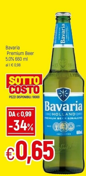 Famila Bavaria Birra offerta