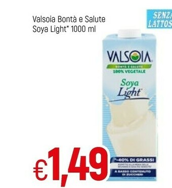 Famila Valsoia Latte di soia offerta