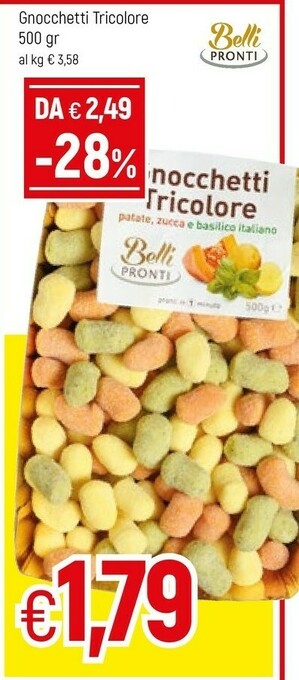 Famila Belli pronti Gnocchi di patate offerta