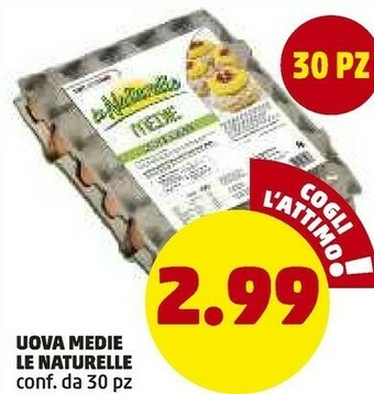 PENNY Le Naturelle Uova Medie offerta