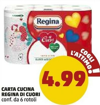 Regina Di Cuori Carta Cucina