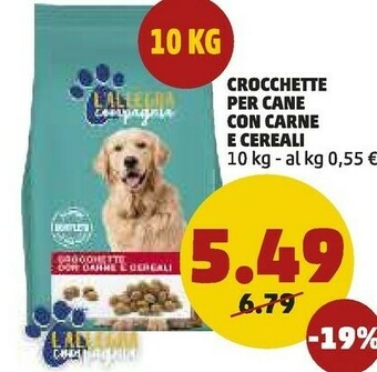 PENNY Crocchette Per Cane Con Carne E Cereali offerta