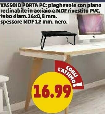 Vassoio Porta Pc