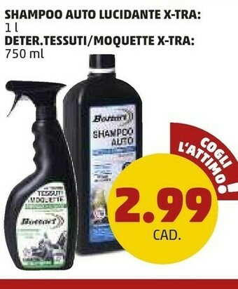 PENNY Shampoo Auto Lucidante X-tra offerta