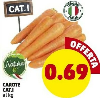 PENNY Natura E Carote offerta