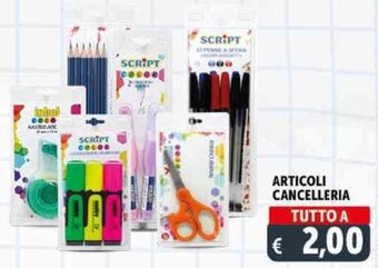 Deco Supermercati ARTICOLI CANCELLERIA offerta