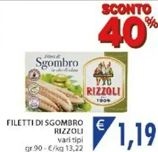 Mercatò Rizzoli - Filetti Di Sgombro Piccanti offerta