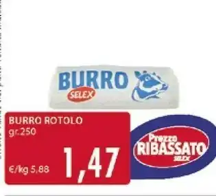 Mercatò Selex Burro 250 G(ml) offerta