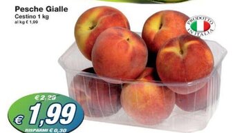 Prix Quality Pesche Gialle Cestino 1 kg offerta