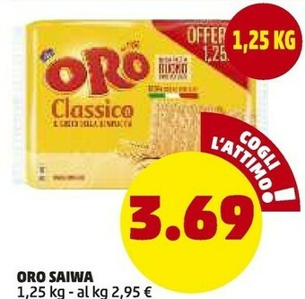 PENNY Saiwa Oro Classico offerta