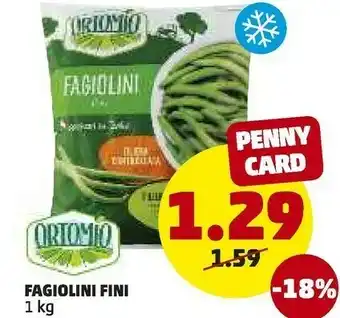 PENNY Fini Fagiolini offerta