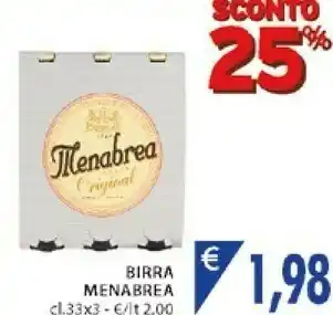 Menabrea - Birra Original 990 G(ml)