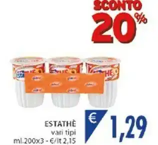 Mercatò Ferrero Estathe offerta
