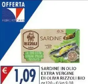 Mercatò Rizzoli Sardine In Olio Extra Vergine Di Oliva offerta