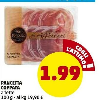 PENNY Pancetta Coppata offerta