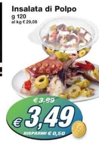 Prix Quality Insalata di Polpo g 120 offerta