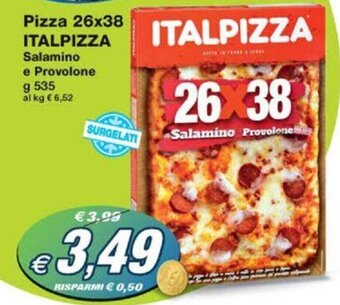 Prix Quality Pizza 26x38 ITALPIZZA g 535 offerta