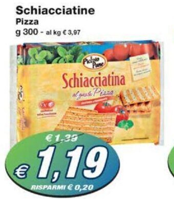 Schiacciatine Pizza g 300
